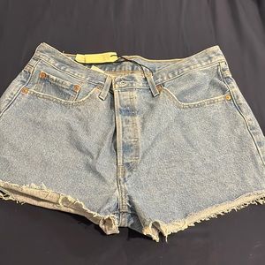Levi’s premium, jean cut off jean shorts